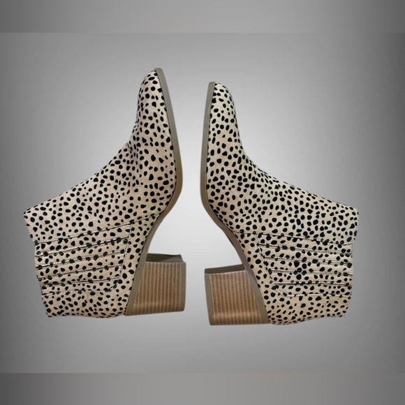 Maurices Cheetah Print Ankle Booties Women’s Size 11 Block Heel Western Boot - Picture 10 of 16